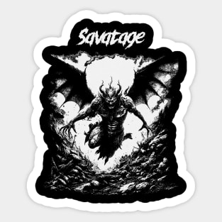 Mysterious Abyss Savatage Sticker